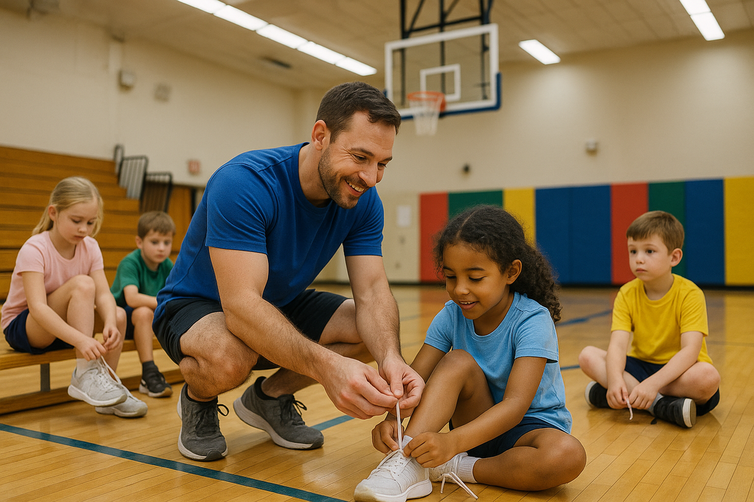 From One PE Teacher to Another: The Shoe-Tying Solution That Changed My Gym (And My Sanity)