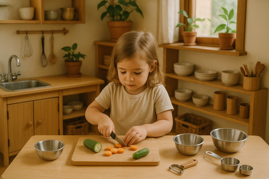 I Let My 2-Year-Old Use a Real Knife (And Other Confessions from a Montessori Mom in the Wild)