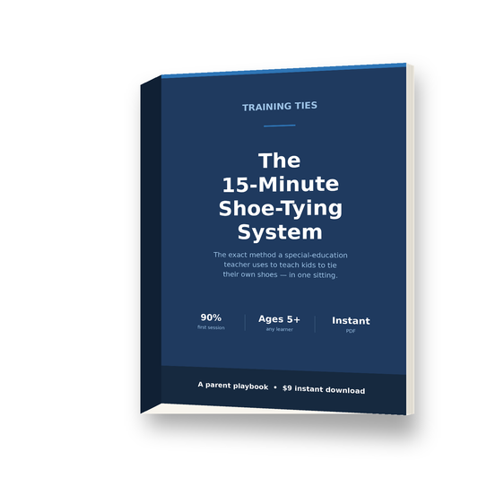 The 15-Minute Shoe-Tying System — instant download guide